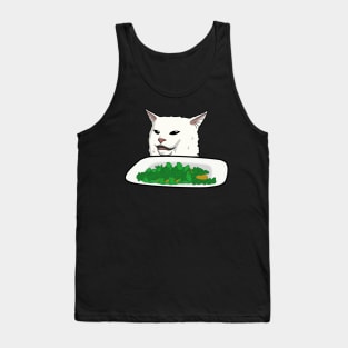 Smudge Table Cat Tank Top